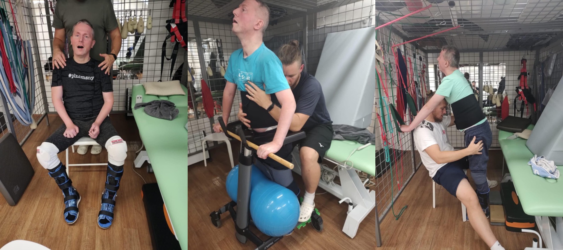 Zdeněk na rehabilitacích